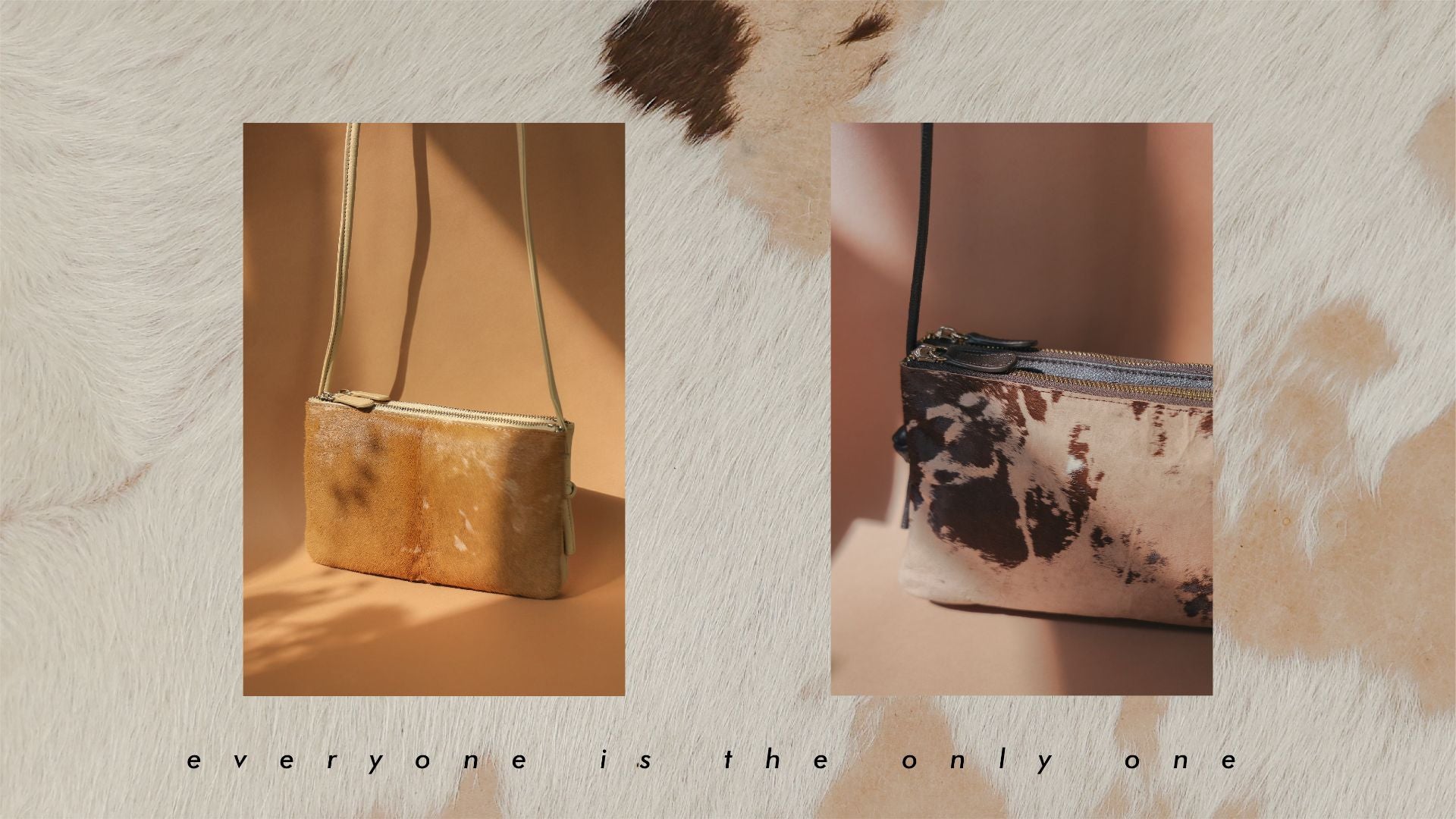 The Beauty of Imperfect・2021 Special Edition・Double Zip Crossbody