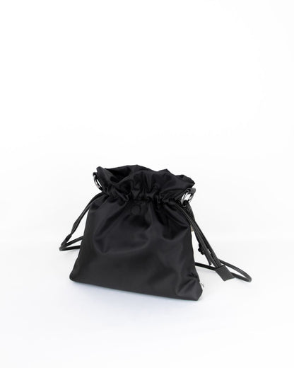 Black nylon beans bag