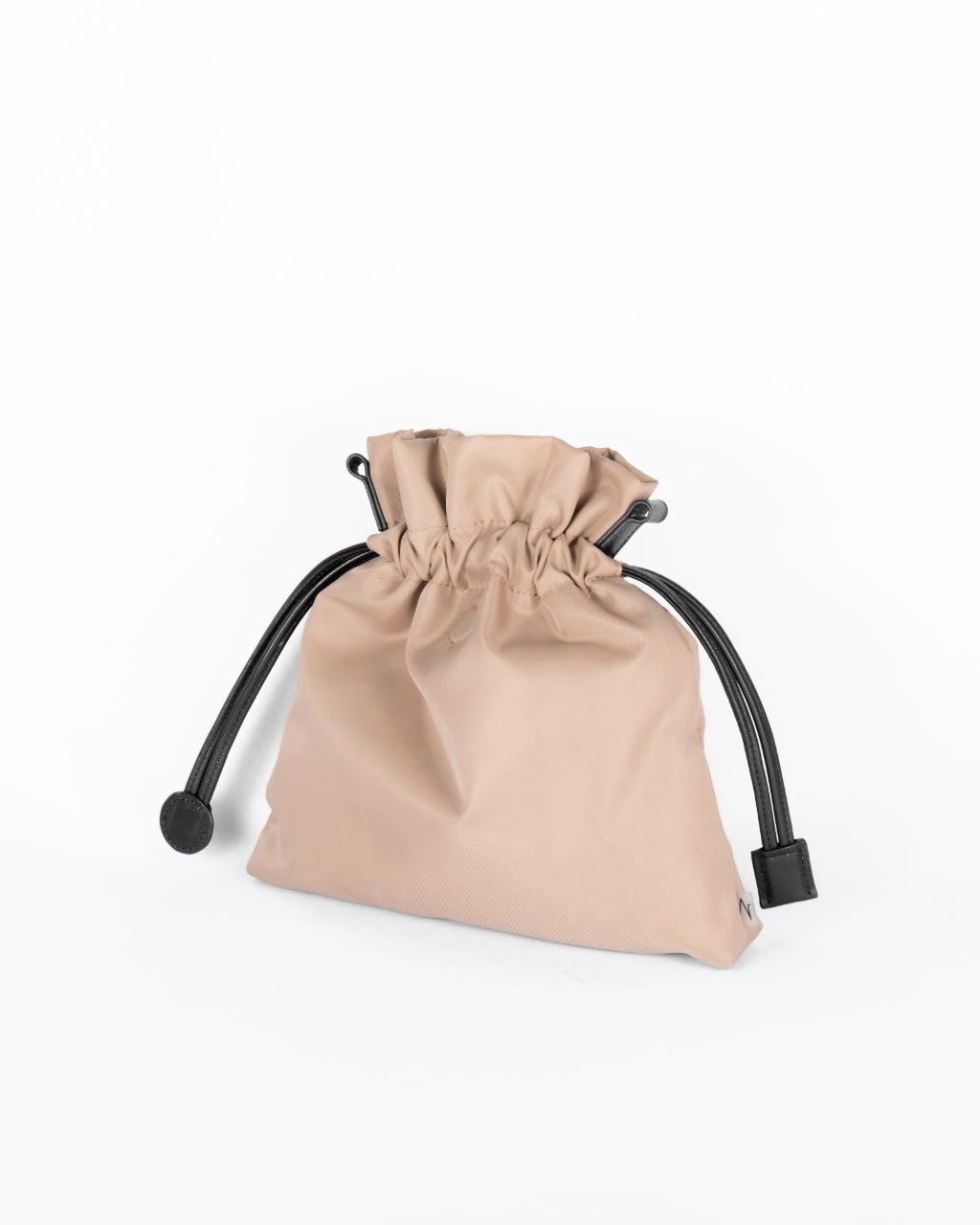 taupe nylon beans bag