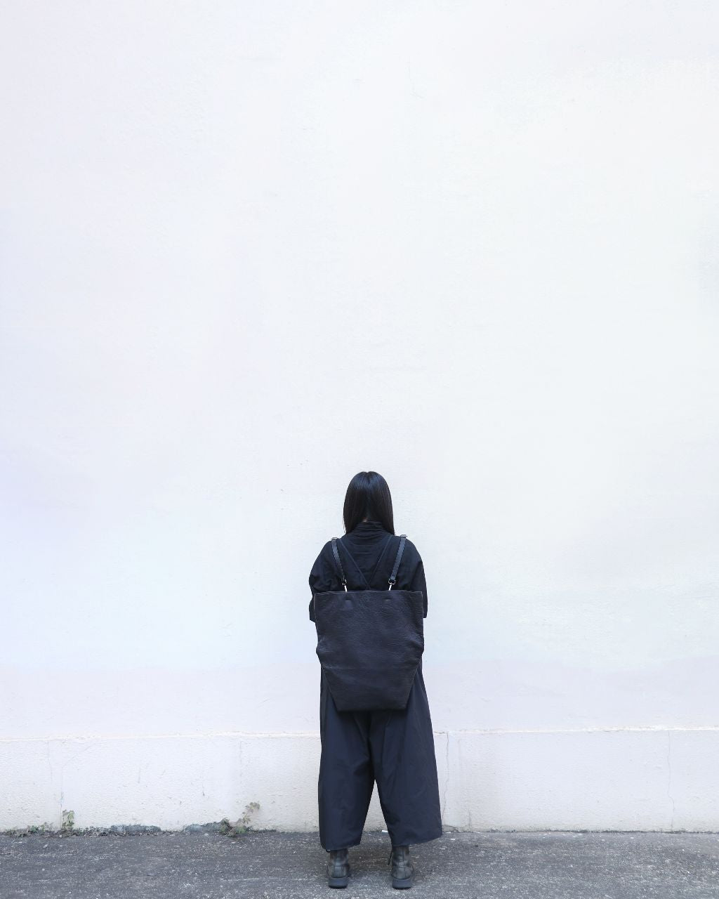 Hexagon Trans shape Backpack in Bubble Lamb