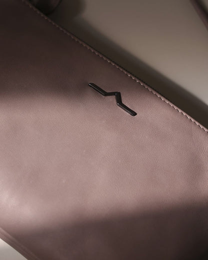 Double Zip Cross-Body Bag in HIPPO・TAT