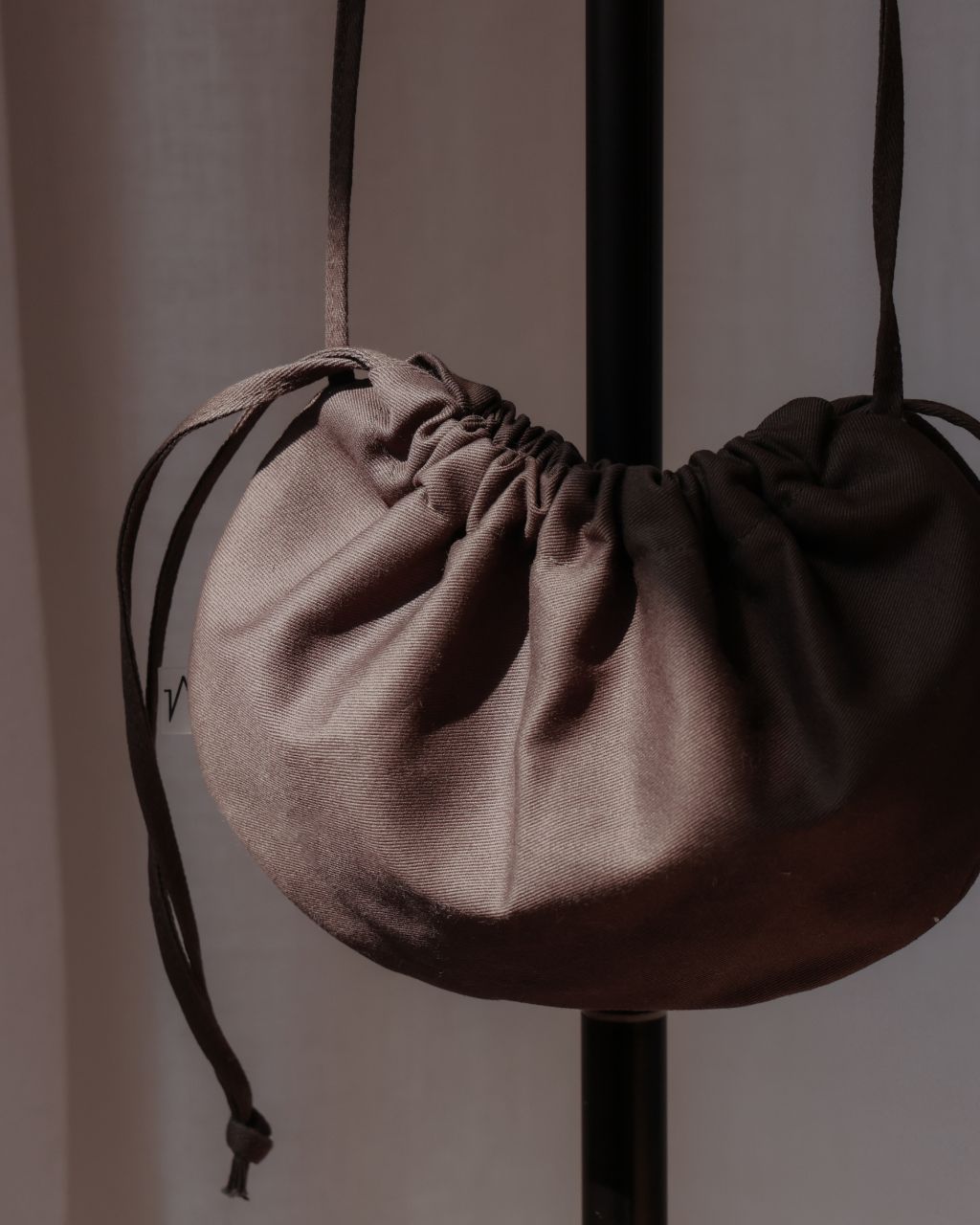 BAO Mini Drawstring Crossbody in Cotton・Unisex