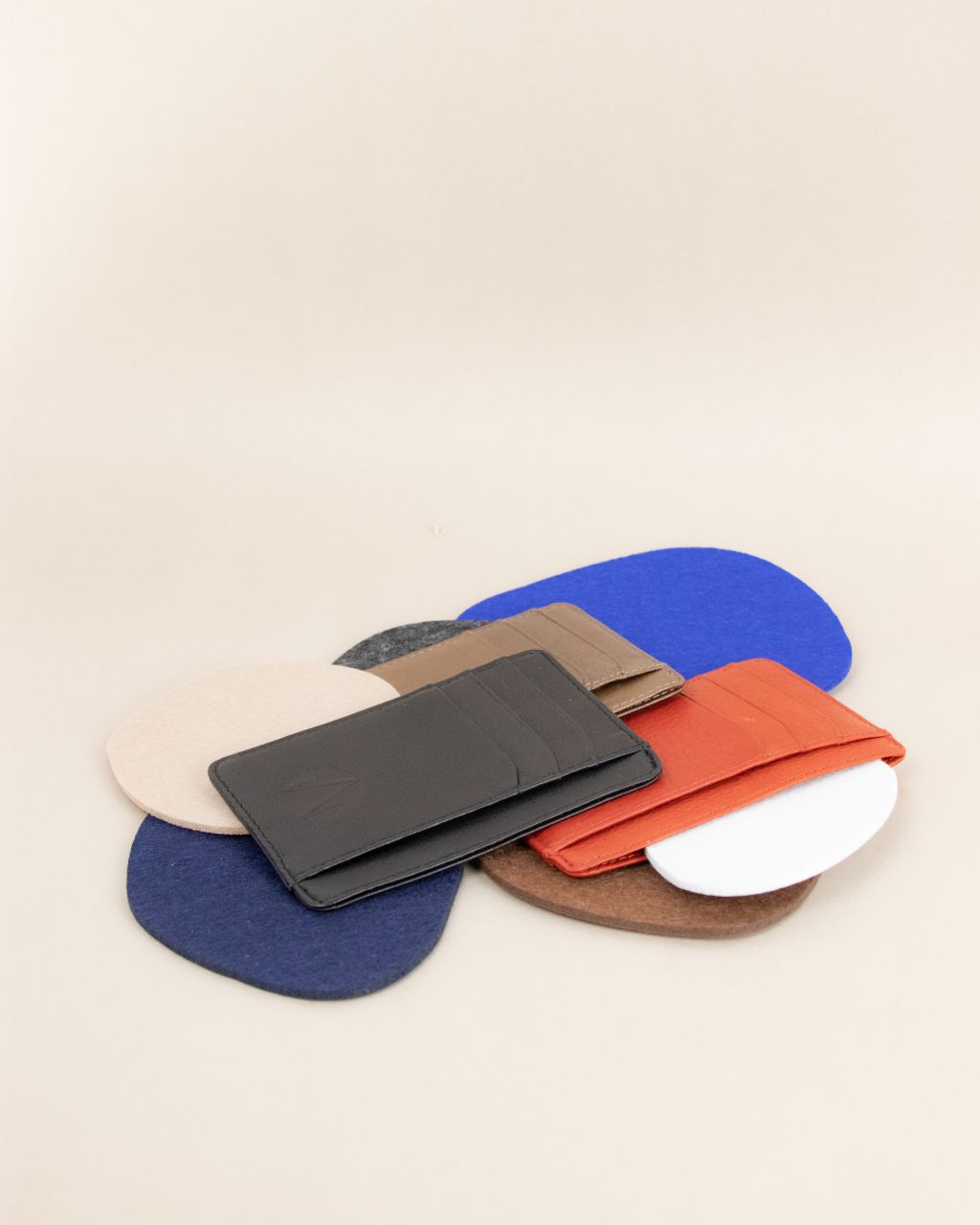 cow leather cardholder slip pocket all colours