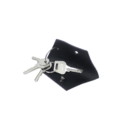 Unisex Key Holder in Raw Embossed Cow Leather | TAT