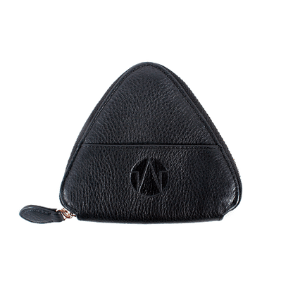 TAT_WHYSOSERIOUS_triangle purse_2286_black back with one card slot