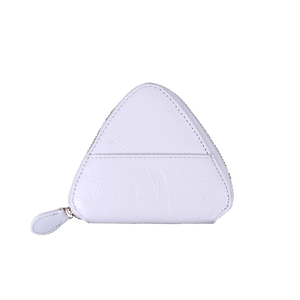 TAT_WHYSOSERIOUS_triangle purse_2286_white back with one card slot
