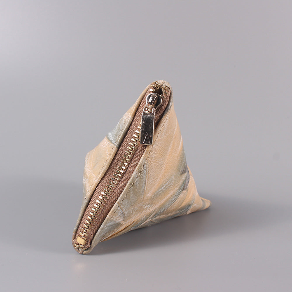 TAT_illusory mini pyramid_2290_nude_metal zipper mouth