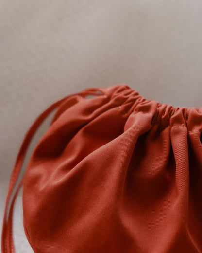 BAO Mini Drawstring Crossbody in Cotton・Unisex