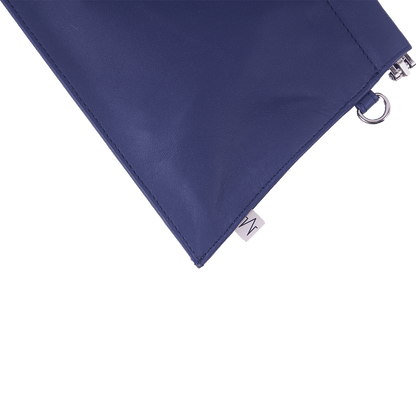 Trapezoid 2 Way Mini Clutch in Smooth Cow Leather | TAT