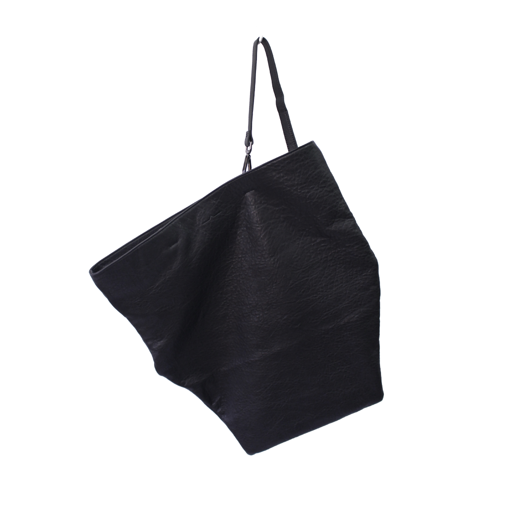 TAT_hexagon_tote_15025L _black_shoulder bag