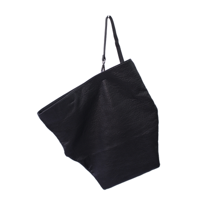 TAT_hexagon_tote_15025L _black_shoulder bag