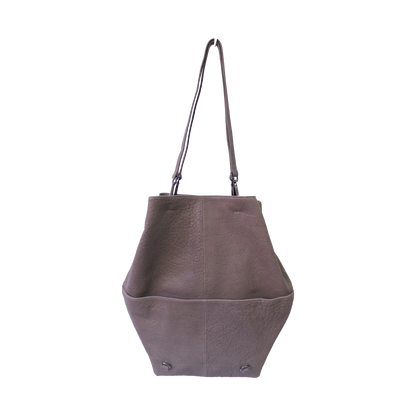 TAT_hexagon_tote_15025L _taupe_back flip