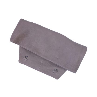 TAT_hexagon_tote_15025L _taupe_clutch front