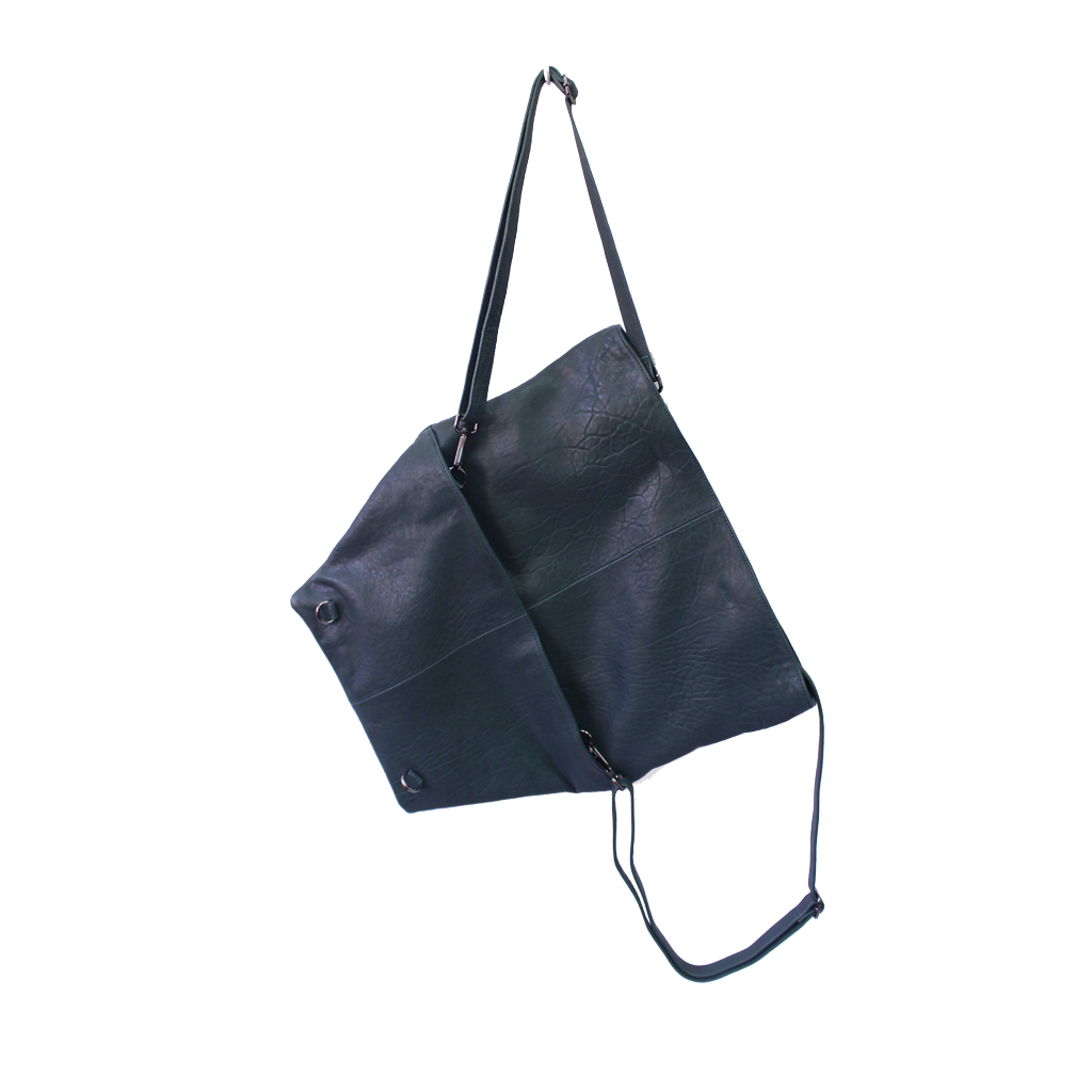 TAT_hexagon_tote_15025L _olive_backpack back