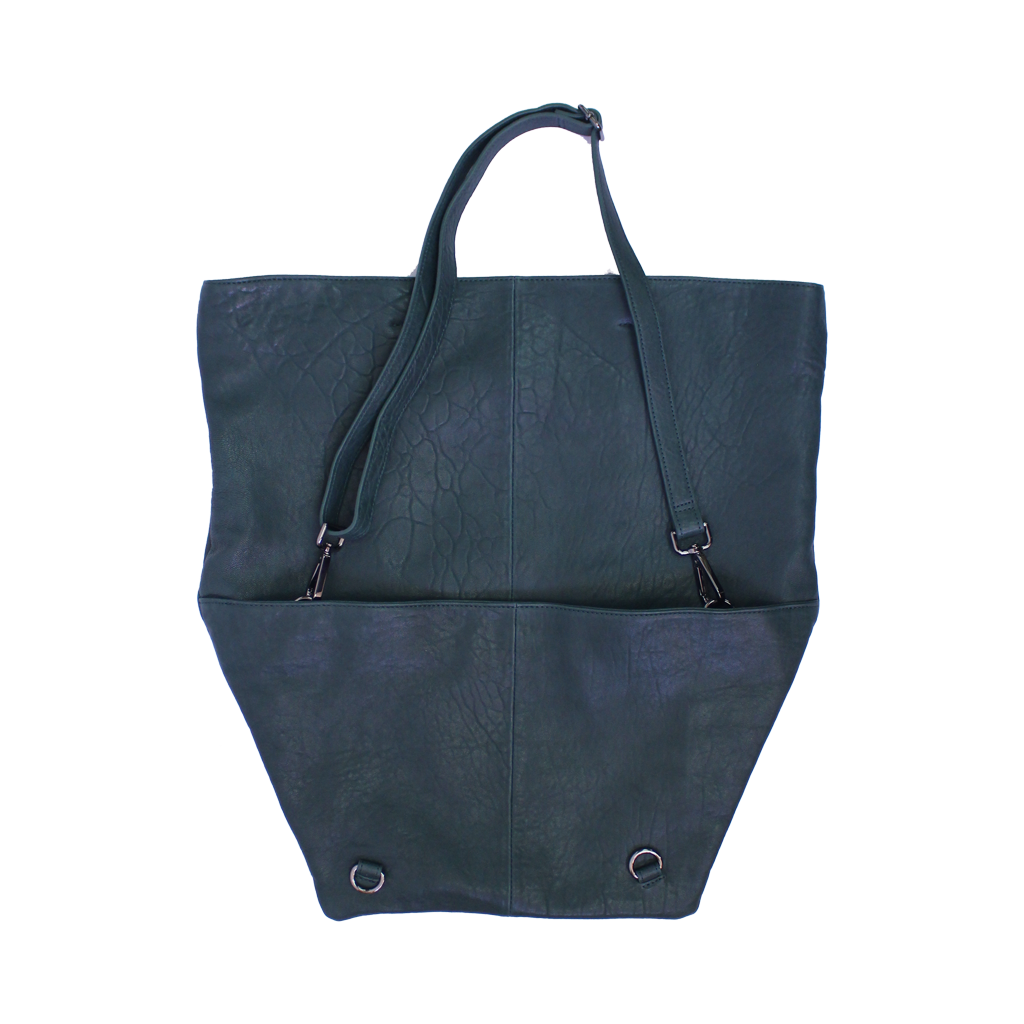 TAT_hexagon_tote_15025L _olive_crossbody