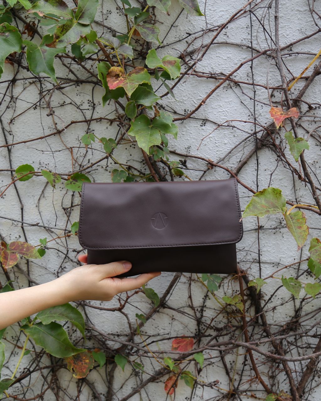 Hazelnut Casual Go Bag Cow Leather Flap Cross-Body