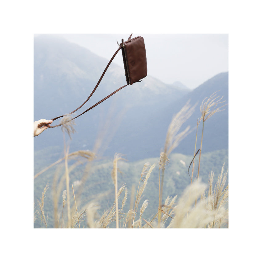 Chestnut Double Zip | TAT