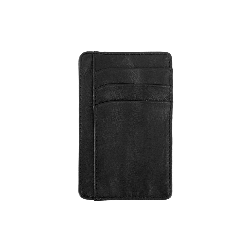 TAT_SLG_black cow leather wallet 