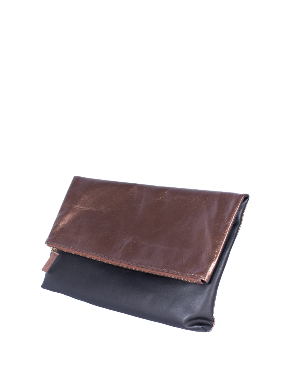 Unisex Clutch in Bronze| TAT
