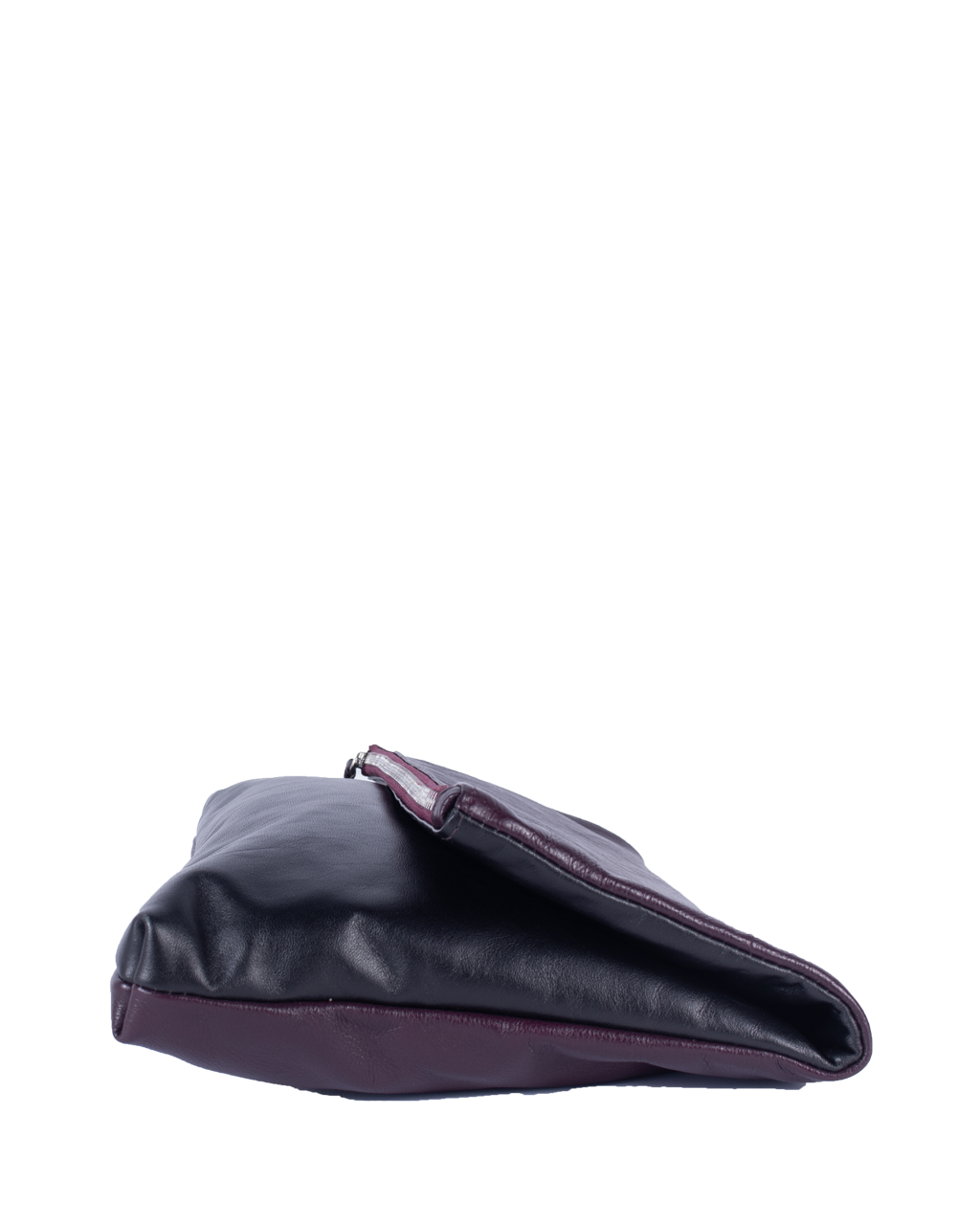 TAT_normcore_14582_twotone unisex clutch_wine side
