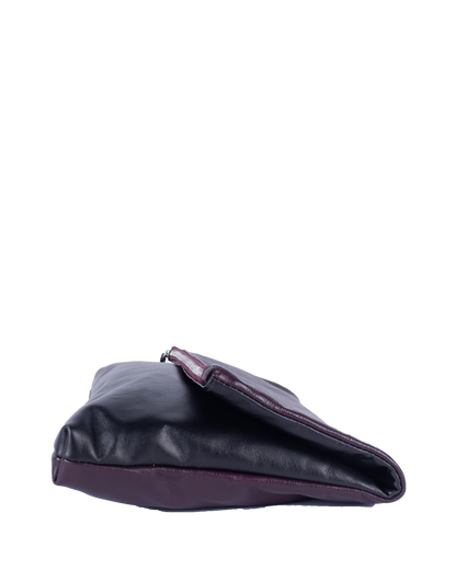 TAT_normcore_14582_twotone unisex clutch_wine side