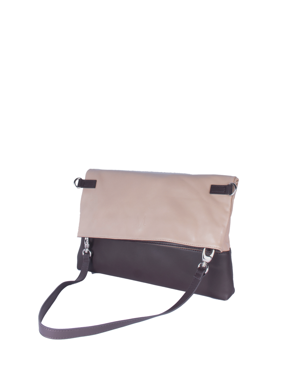 Minimal Two Tone Multi-Ways Tote in Mocha | TAT