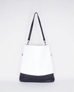 TAT_normcore_14583_twotone shoulder bag_black and white