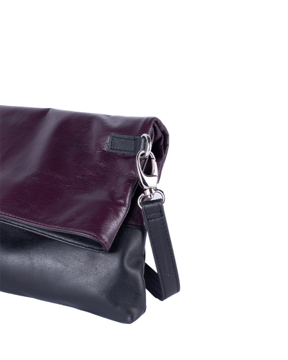 TAT_normcore_14583_twotone shoulder bag_purple _metal hook