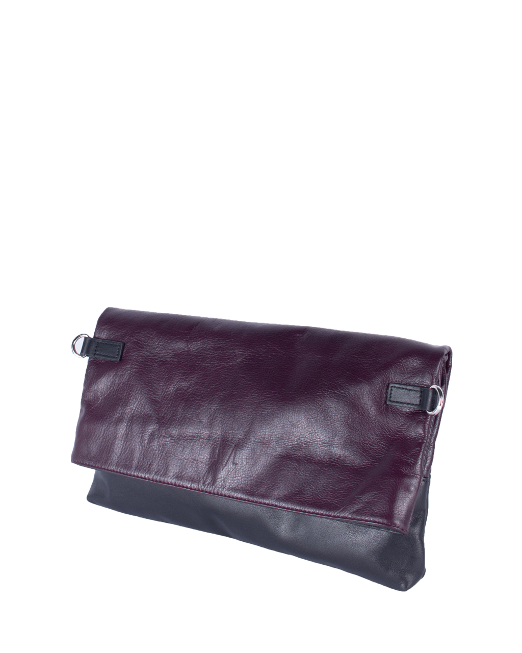 TAT_normcore_14583_twotone folded clutch_purple 