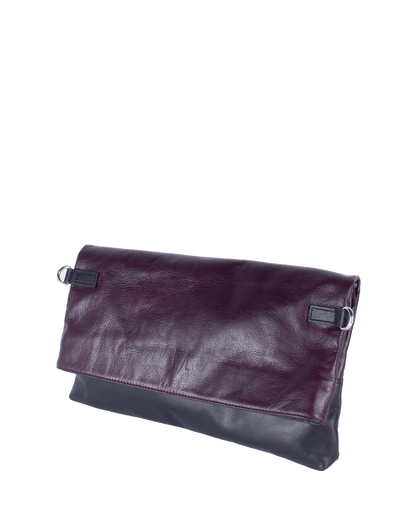 TAT_normcore_14583_twotone folded clutch_purple 