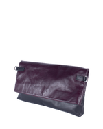 TAT_normcore_14583_twotone folded clutch_purple 