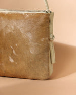 Pony Hair leather crossbody bag in beige TL-14632H_adjustable shoulder belt